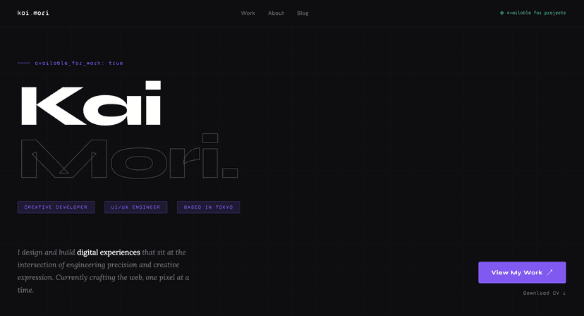 Portfolio Website