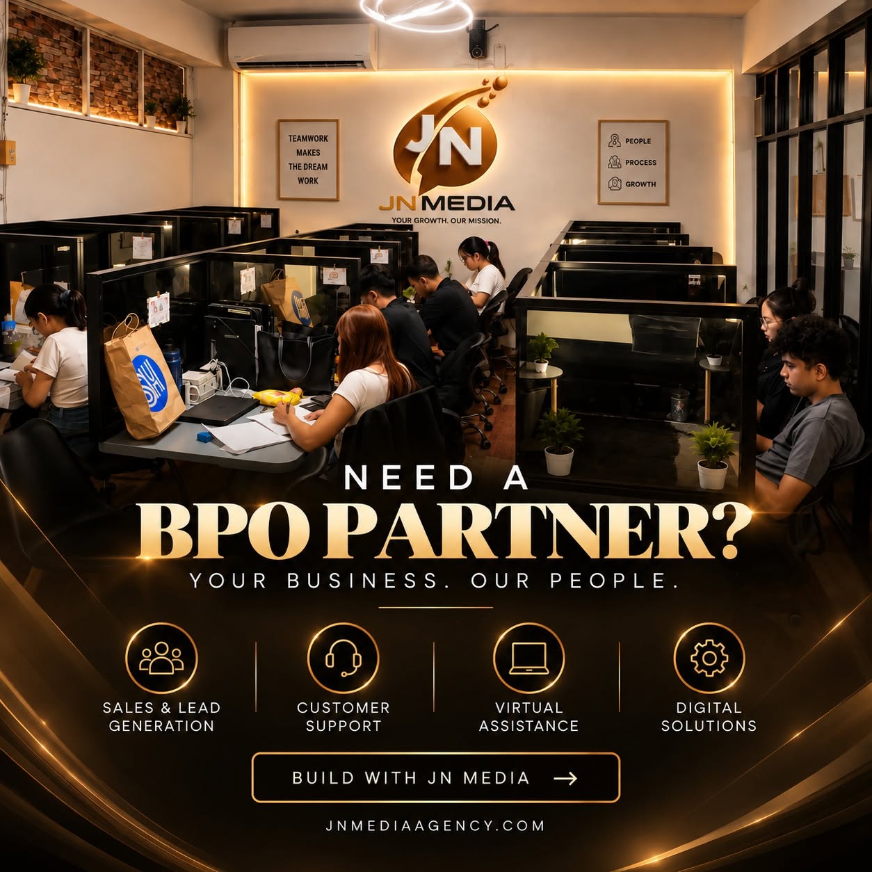 JN Media brochure — Need a BPO Partner?